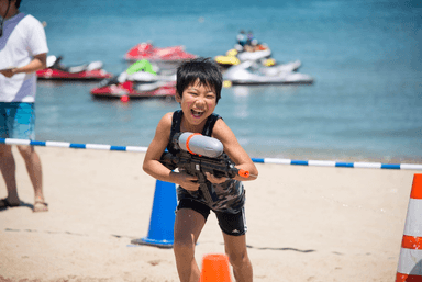 大水鉄砲大会　キソオーネ