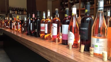 前回のイベント使用ワイン陳列イメージ