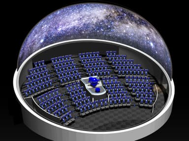 プラネタリウム“天空”ドーム俯瞰図