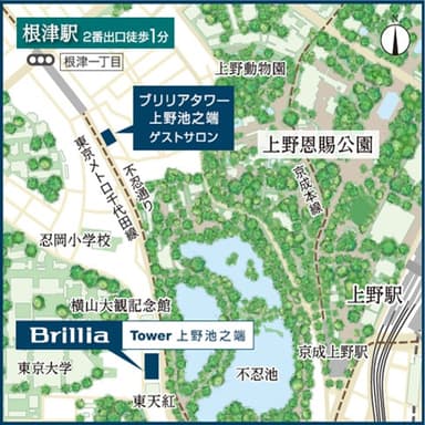 現地案内図