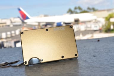 Aluminum Gold Money Clip