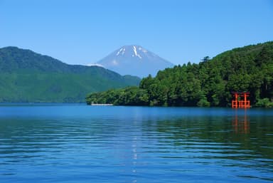 避暑地 箱根芦ノ湖イメージ