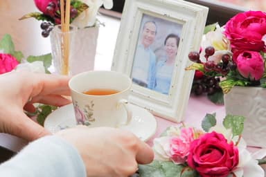 時には好きだったカップで紅茶を