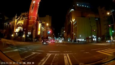 夜間撮影画像