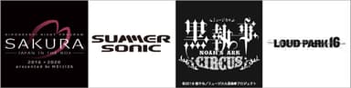 当初海外向けチケット販売を行うイベント(ロゴ画像)