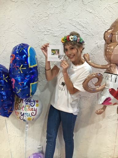 まほさんご本人とフォトブック