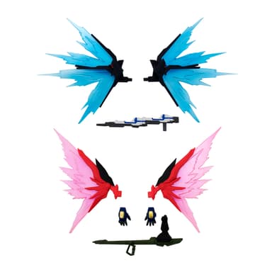 FW GUNDAM CONVERGE　光の翼オプションセット