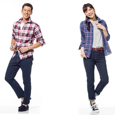 ダブル・スーパーサプライズ企画！ 「ソフトストレッチ・ジーンズ」＆「ビエラチェックシャツ」