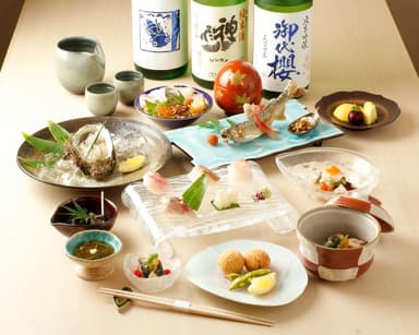 夏の懐石堪能プラン