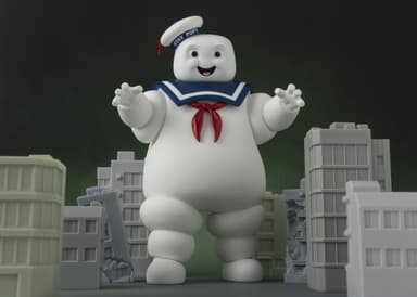 かわいい見た目でありながら破壊神　※画像はイメージです。※画像内の『S.H.Figuarts マシュマロマン』以外のものは別売りです。　GHOSTBUSTERS TM ＆ (C) 2017 Columbia Pictures Industries, Inc. All rights reserved.