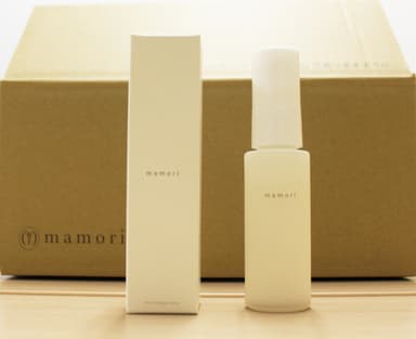 『mamori 保護美容液-整・潤・白-』箱・商品
