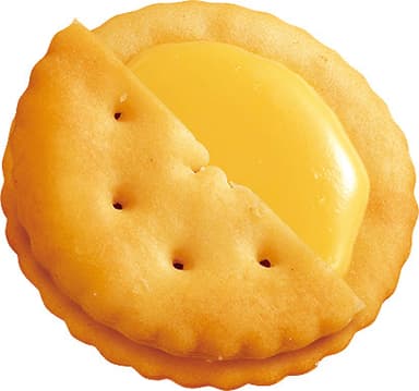 ニコット　チーズクリームサンドクラッカー　生地(2)