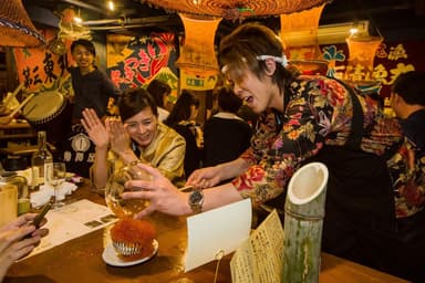 いくらのこぼれ飯の風景