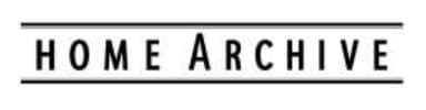 HOME　ARCHIVEロゴ