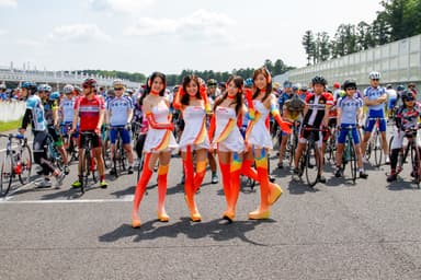 第4回GSR CUP会場の様子(レースクイーン)