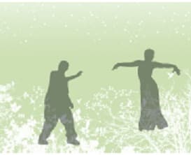 ナイトスクリーン「影絵の世界」