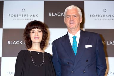 大地真央さんとフォーエバーマークCEO スティーブン・ルシア
