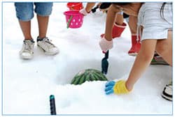 「宝さがしゲーム」開催時の様子