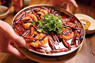 魚と野菜の激辛煮込み鍋