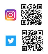 （上から）Instagram、Twitter