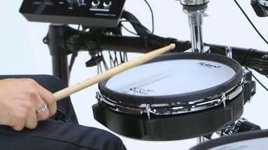 Vドラム独自のメッシュ・ヘッド