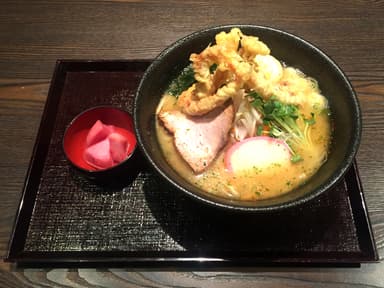 げそ天辛味噌ラーメン