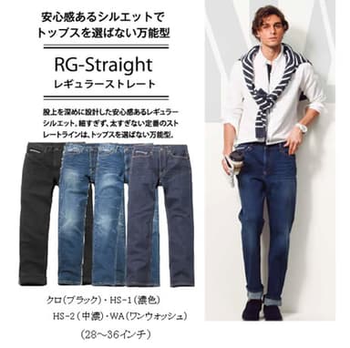 レギュラーストレート