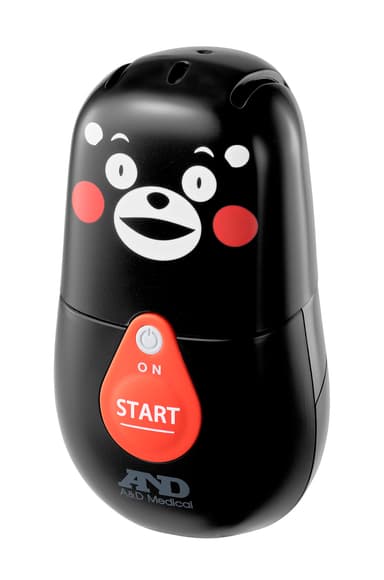 『でこピッと』「くまモン」デザイン 斜め画像