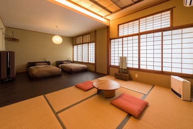 ゆったりとした部屋