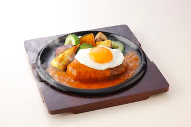 ＜沖縄あぐーフェア＞「炭火焼ハンバーグカキヤス」