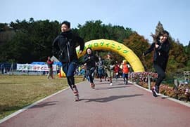 六甲山ロゲイニング開催時の様子