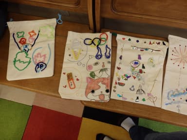 宿題DAYで制作した防災袋