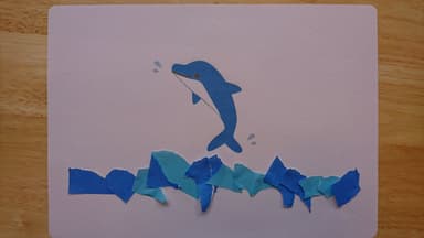 ちぎり絵