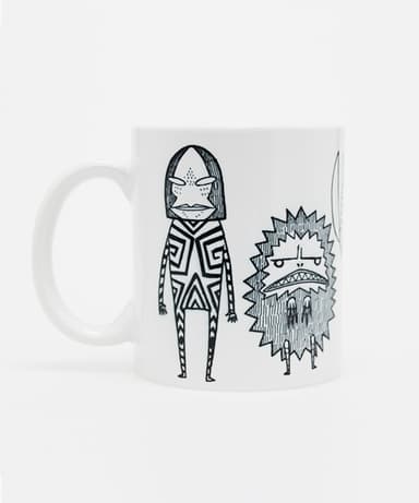 コラボ マグカップ(ダダ・ピグモン・バルタン星人)　(C)円谷プロ