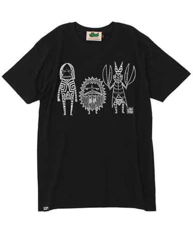 コラボ Tシャツ 黒　(C)円谷プロ