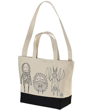 コラボ ショルダーバッグ 白＆黒　(C)円谷プロ