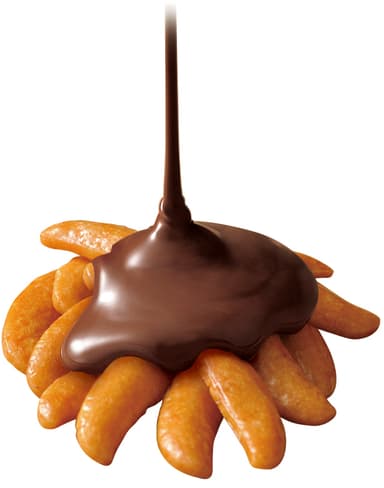 チョコ柿種生地画像