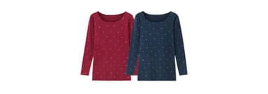 ・Uネック長袖(8分)