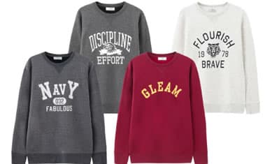 ・裏シャギートレーナー