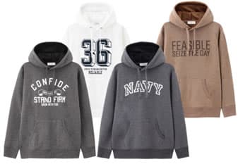 ・裏シャギーパーカ