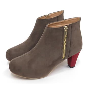 CHARCOAL／BORDEAUX