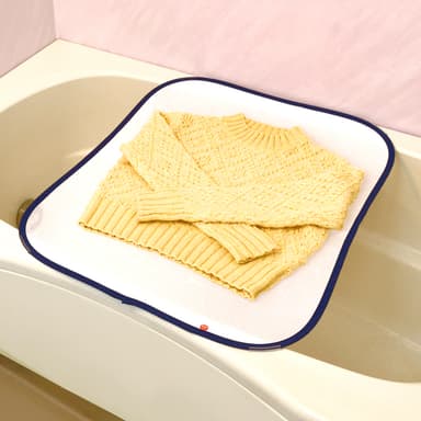 『ダイヤ お風呂で平干しネット』使用シーン