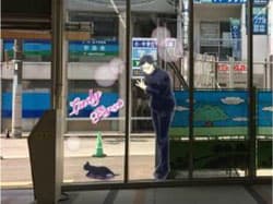 スポットの写真とアニメのシーンが見比べられるパネル イメージ
