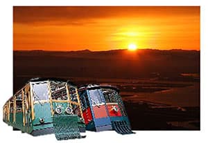 六甲山からの2017年の初日の出は7時06分頃に見える予定です