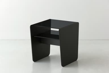 SLED SIDE TABLE