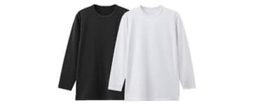 【メンズ】・クルー長袖