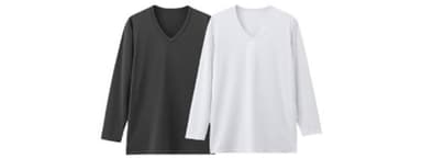 【メンズ】・Vネック長袖