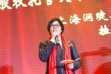 代表取締役 口村のスピーチ