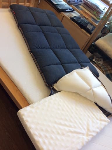 取り出しやすい中材