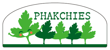 パクチーブランド『PHAKCHIES(パクチーズ)』ロゴ